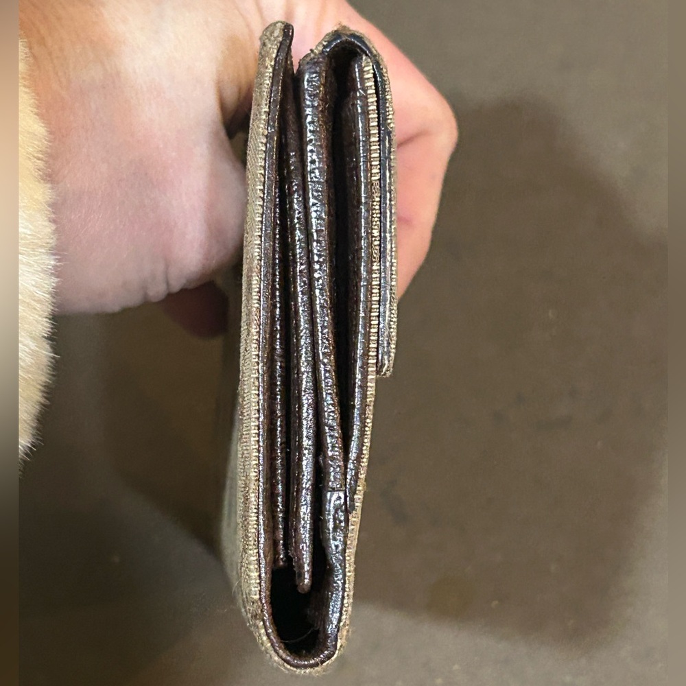 GUCCI Monogram Eclipse Continental Wallet Off White GUC - Picture 14 of 15
